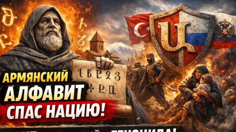 Как АРМЯНСКИЙ алфавит спас целую цивилизацию🇦🇲