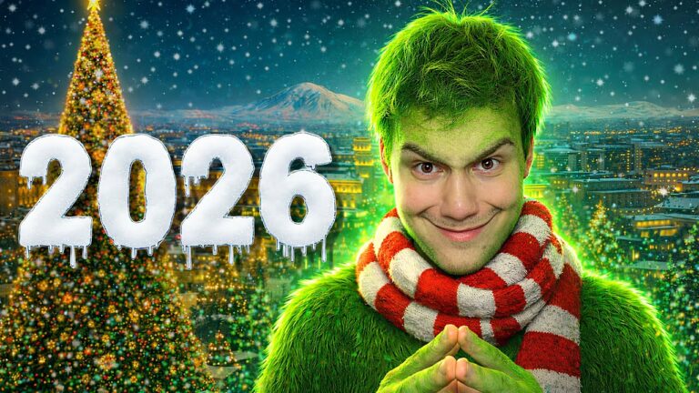 С Новым годом 2026  – как отпраздновал в Ереване ?