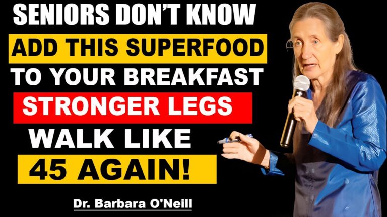 Add THIS One Powerful Food to Your Breakfast to Stop Muscle Loss in Your Legs | Barbara O’Neill Add THIS One Powerful Food to Your Breakfast to Stop Muscle Loss in Your Legs | Barbara O’Neill