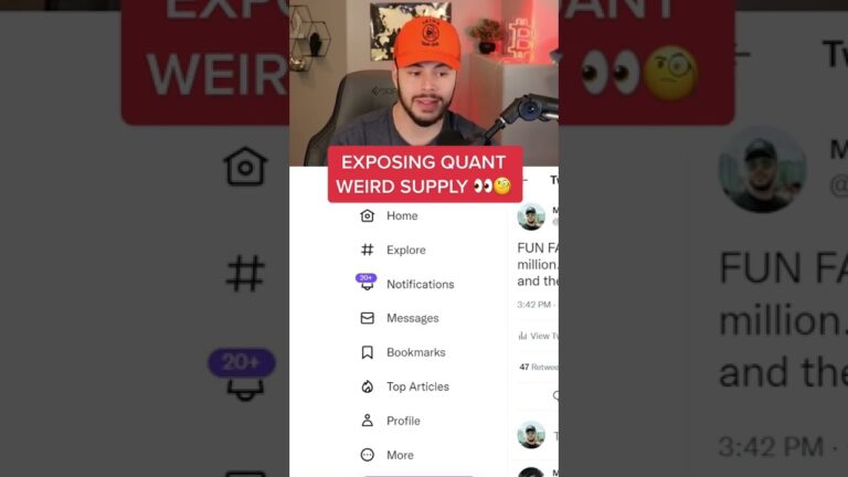 EXPOSING QUANT’S WEIRD SUPPLY! $QNT