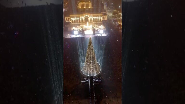 Yerevan celebrated New Year 2026