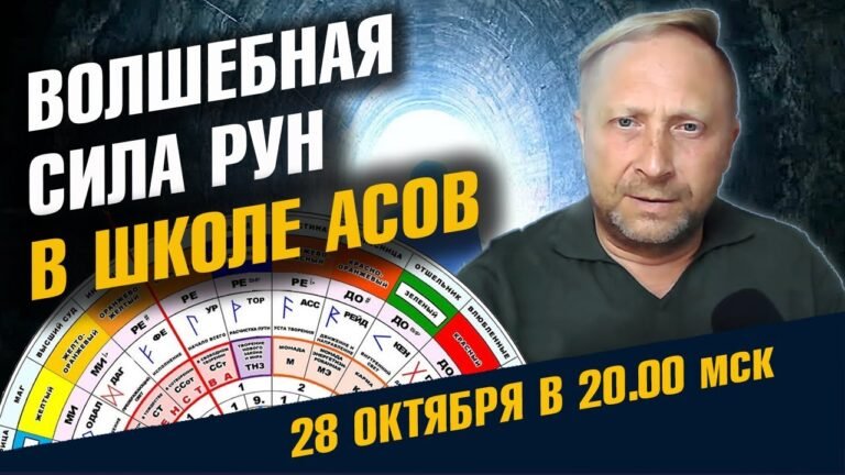 Волшебная  сила рун в Школе Асов / 28 Октября в 20.00