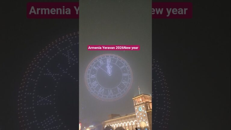 Armenia Yeravan New year 2026#newyear #2026 #yerevan #snow #armenia #voiceeffects