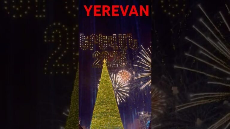 🎄 Christmas Tree🇦🇲#like #armenia #yerevan #usa #europe #newyear #tranding #views #wow #travel
