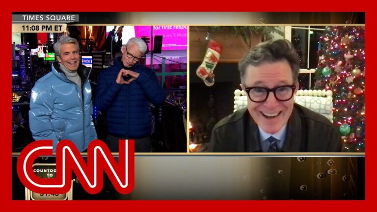 Stephen Colbert plays ‘Never Have I Ever’ | CNN New Year’s Eve 2026 Stephen Colbert plays ‘Never Have I Ever’ | CNN New Year’s Eve 2026