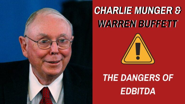 Charlie Munger & Warren Buffett: The Dangers of EBITDA