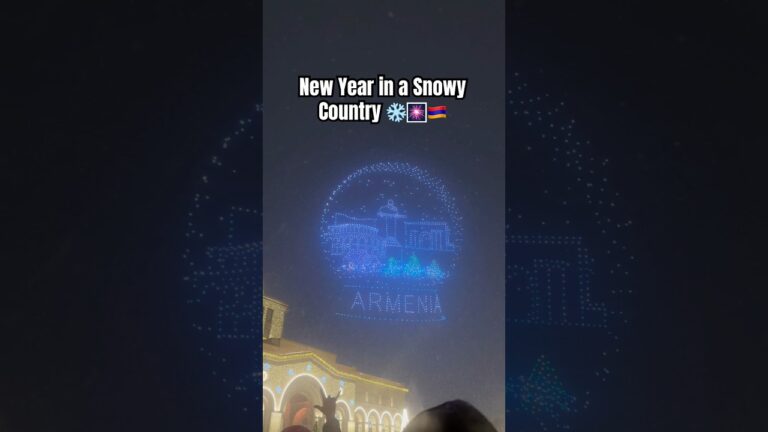 New Year Celebration in Snowy Armenia | Travel Shorts | Armenia | Yerevan | Winter ❄️ | #wintermood