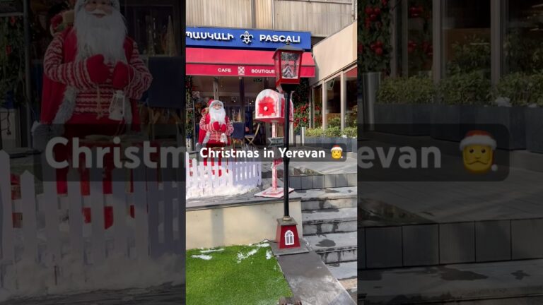 Yerevan New year 2026 #armenia #christmas