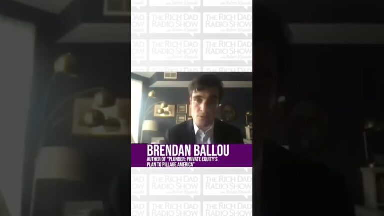 One expert explains how private equity firms like Blackstone will pillage America. #richdad