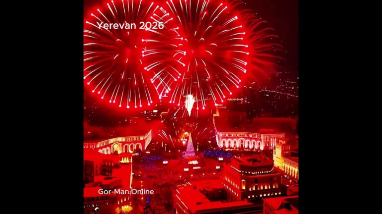 YEREVAN 2026 #ՆորՏարի #Ամանոր #Երևան #Հայաստան #Armenia #Yerevan #NewYearVibes  #YerevanLife #Reels