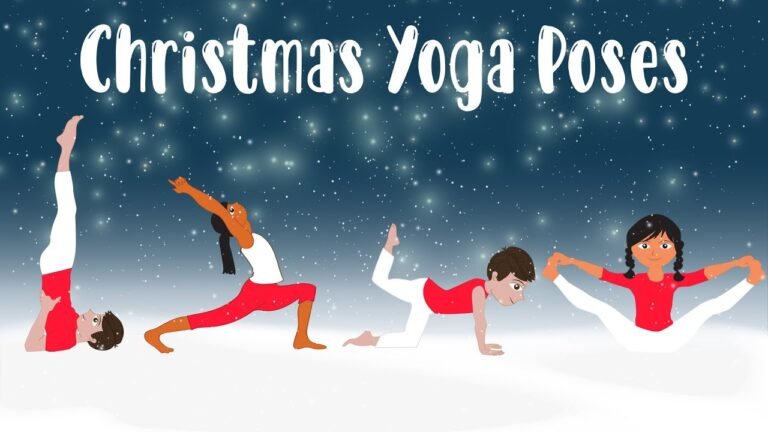 Christmas Yoga Poses | Warm ups & Asanas for Kids | X’mas Special | Yoga Guppy