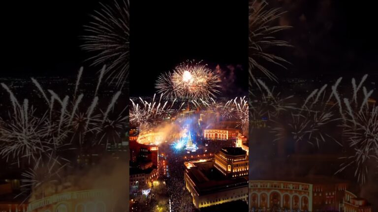 Yerevan 2026 🎄🎁🎉✨ Mikayel Gabriel ❤️ #yerevan #armenia #ереван #армения