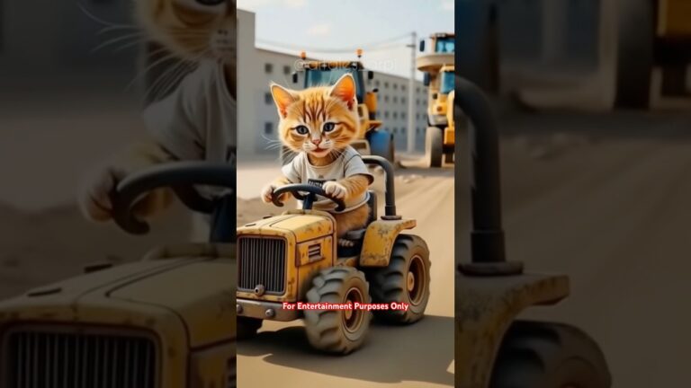 Cat’s Hardwork pays off #shorts #animation #ai #cat #music #anime #animeedit #song