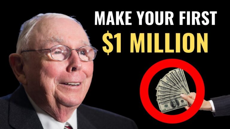Charlie Munger: How to Make Your First  Million (5 Steps)