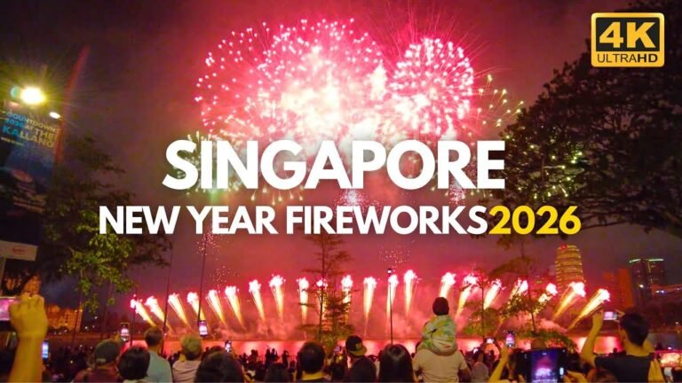 Singapore New Year Fireworks 2026