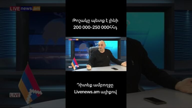 Թոշակները Հայաստանում պետք է լինի 200 000֊250 000ՀՀԴ #եսհայեմևպահանջատերեմ #արտակսարգսյան #քոչարի