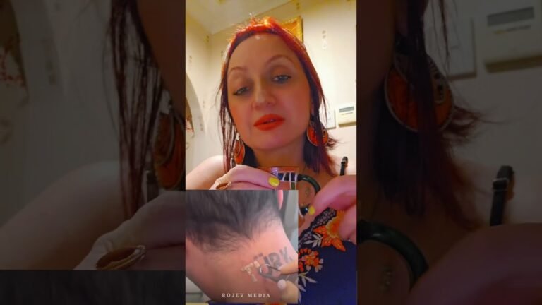 Турок Стирает Татуировку После ДНК теста