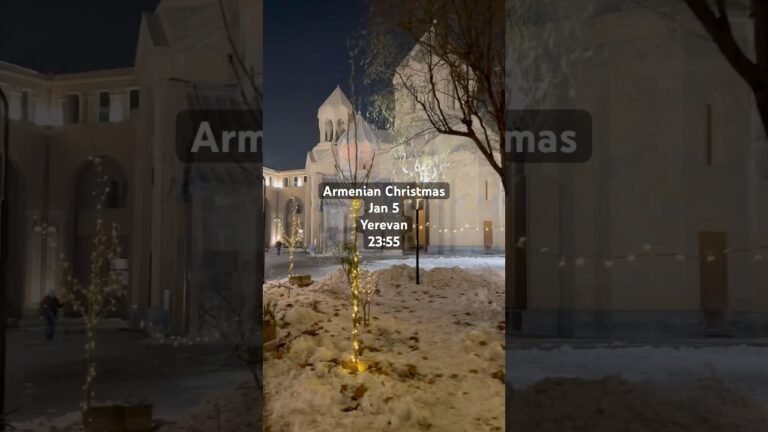 Armenian Christmas #yerevan #christmas #2026