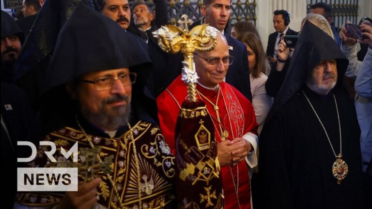 GRAND WELCOME: Pope Leo Arrives in Istanbul’s Armenian Apostolic Cathedral | AK1Z