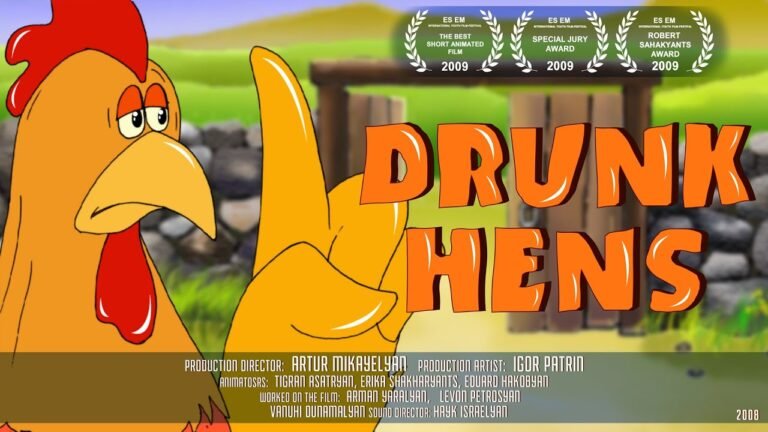 🇺🇸 DRUNK HENS / Armenian animated film