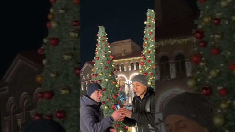 Праздничный Ереван и главная ёлка 2026