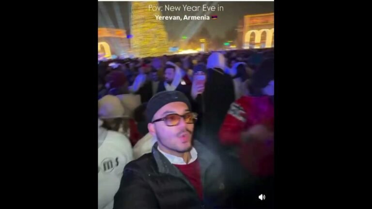 New year in Armenia 🎄👍🏻