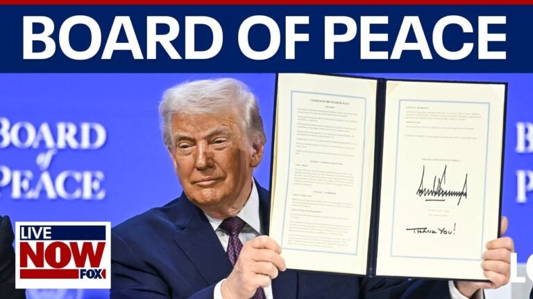 FULL: Trump unveils ‘Board of Peace’ in Davos “They all want in”