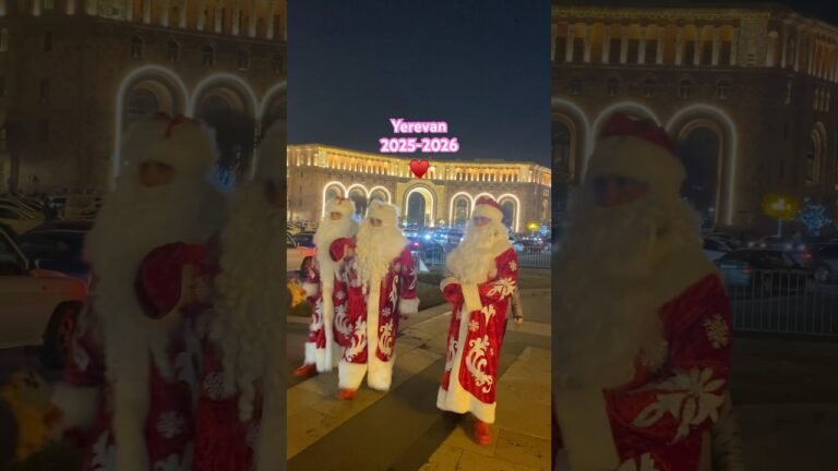 Yerevan 2026 #հայ #travel #snow #newyear #love #christmas #armenia #russia #trending #youtubeshorts