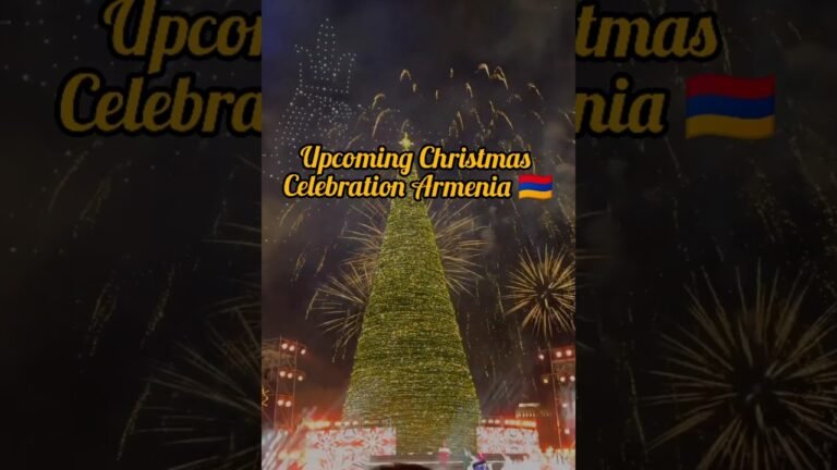 Upcoming Christmas  Celebration Armenia। New  Year।। #2026election #christmas #travel #shorts