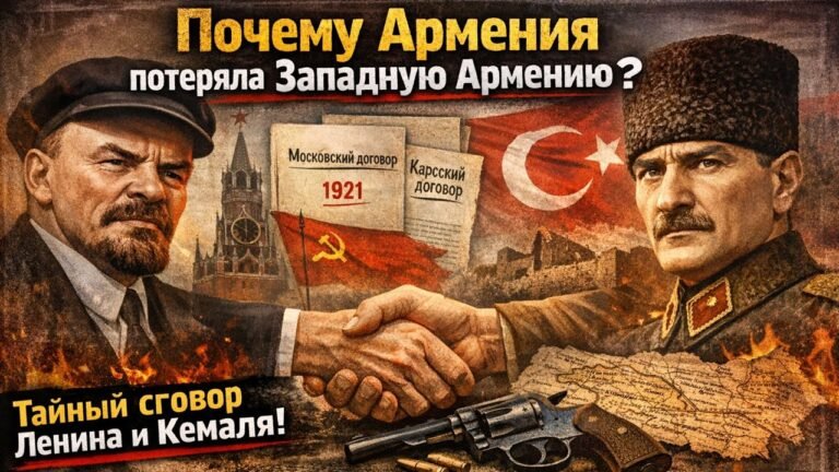 УДАР В СПИНУ: Как Ленин и Кемаль тайно продали Армению