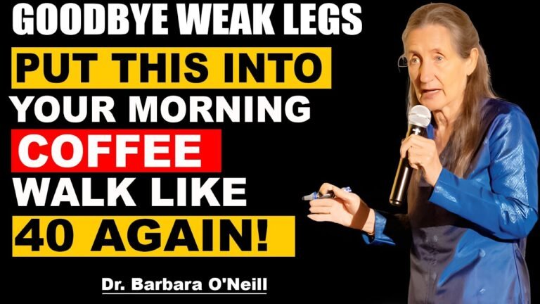 Add This One Thing To Your Morning Coffee To Rebuild Muscle After 60 | Barbara O’Neill