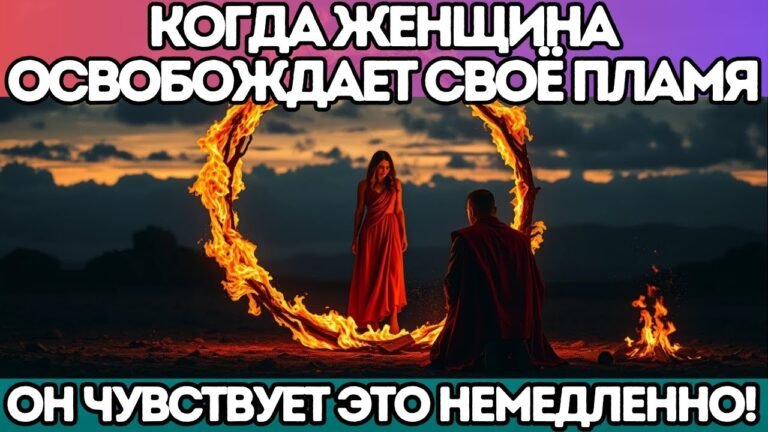 🔥Kогда женщина освобождает своё пламя… он чувствует это немедленно!”