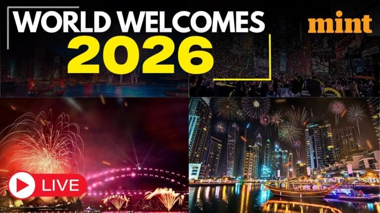 New Year 2026 LIVE: World Welcomes New Year | New Year 2026 Celebrations | New Year Eve | NY 2026