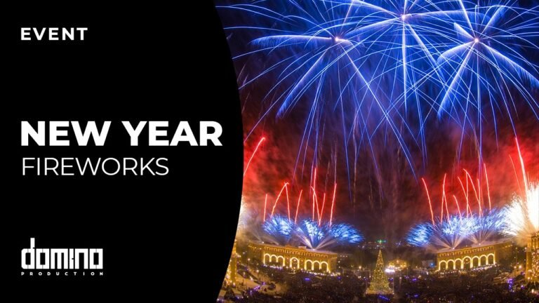 New Year 2026 Celebration, Armenia I Fireworks
