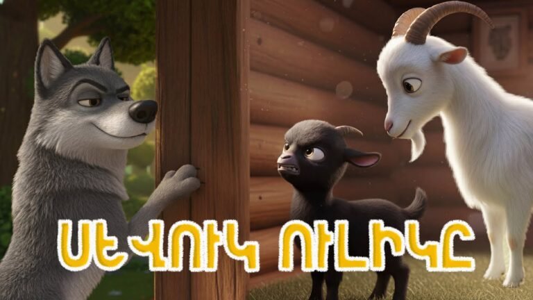 ՍԵՎՈւԿ ՈւԼԻԿԸ 🐐 #Mimimo. մանկական երգեր, հեքիաթներ և մուլտեր