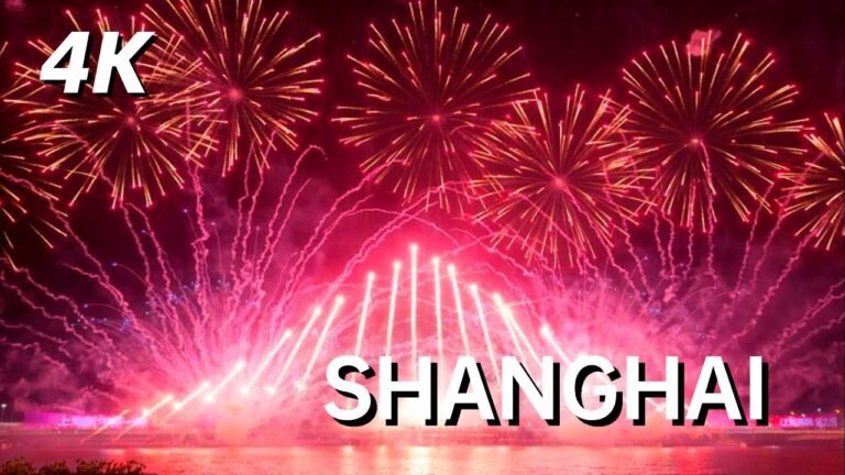 2026 China New Year! Shanghai Fireworks Show! New Year’s Eve in China