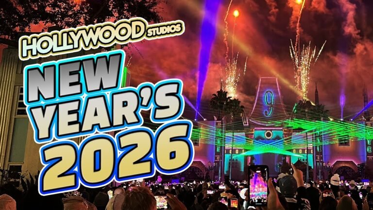 New Year’s Eve Fireworks for 2026 at Disney’s Hollywood Studios