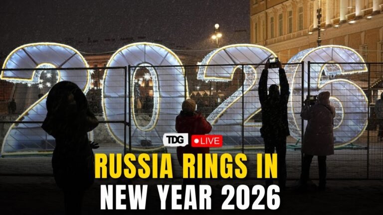 Russia New Year 2026 LIVE: Before 2026, Russians Express Hopes for Peace, Stability, and Good Health