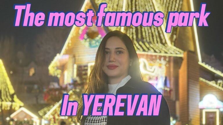 Let’s go to Yeraz park in Armenia for sightseeing in New year 2026