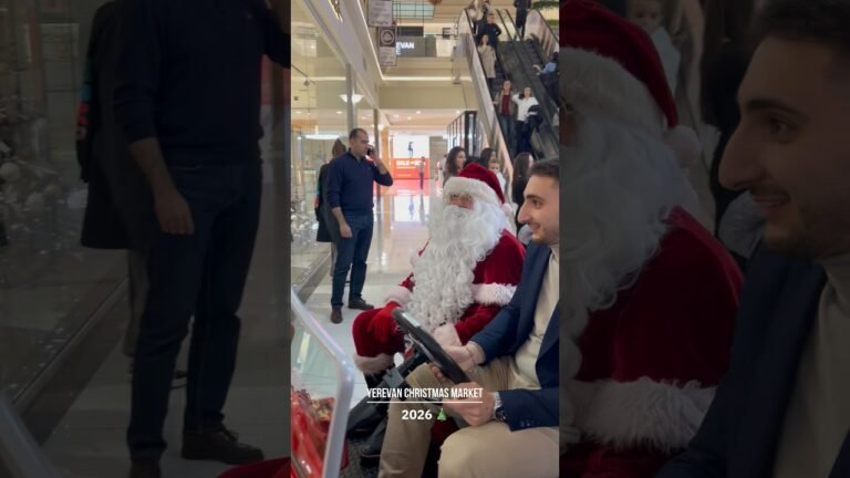 Yerevan Christmas Market 2026! #yerevan #armenia #christmas #christmasmarket