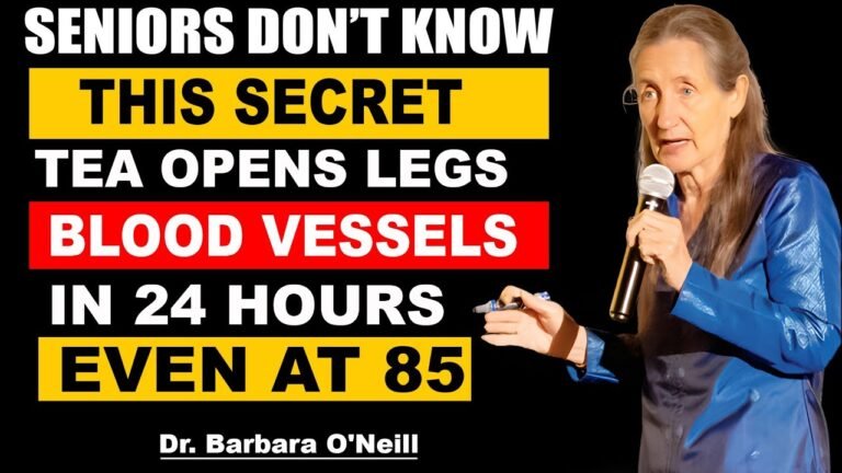 Over 60? Drink These 3 Teas to Rebuild Muscle and Walk Strong Like You Did at 40 | Barbara O’Neil