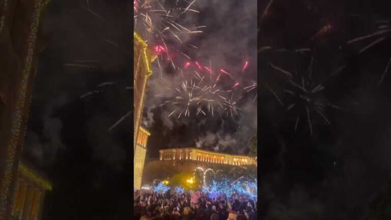 #armenia #yerevan #newyear #republicsquare #fireworks #