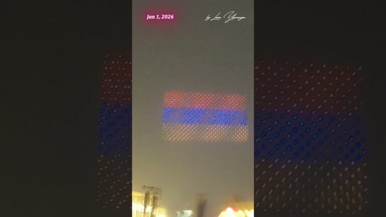 Yerevan’s New Year’s Eve Drone Show Left Everyone Speechless ✨ #yerevan #dronesshow ✨ 17