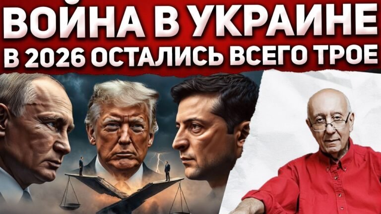 Кто сломается первым – Путин, Зеленский или Трамп умоет руки? Разбор трёх сценариев на 2026