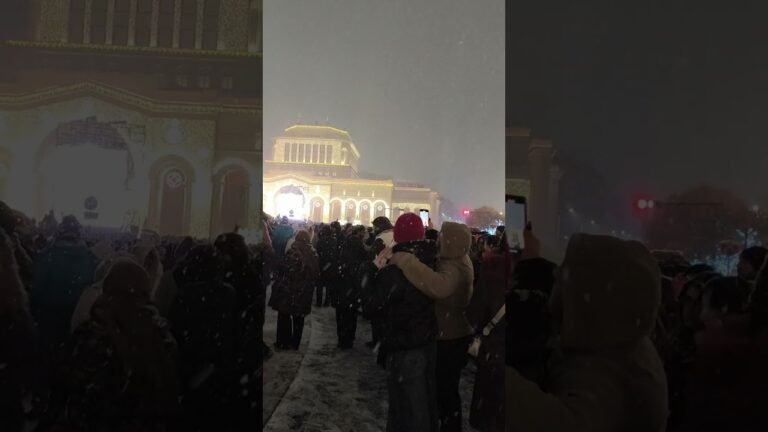 Новогодний Ереван1 января 2026 г.