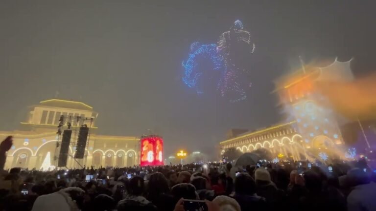 #2026 大晦日エレバン#السنة الجديدة يريفاԵԵրևան Ամանորն 2026#armenia