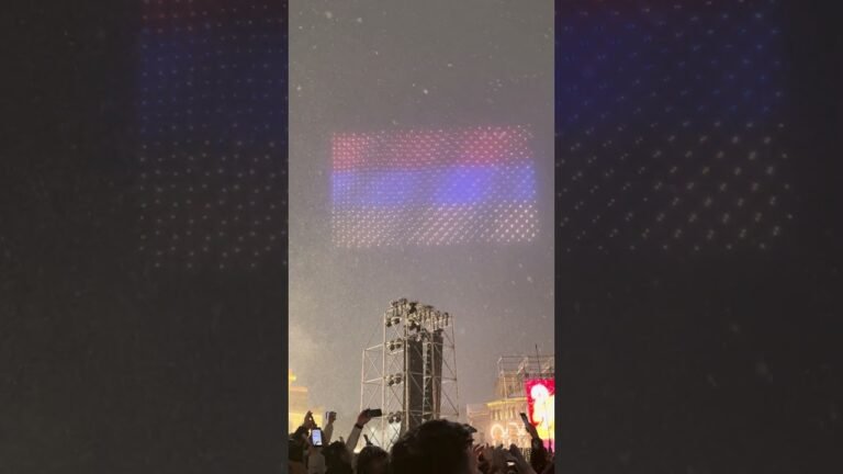 🌌 Lighting Up the Sky — New Year’s Eve 2026 Drone Show in Armenia 🚀#drone #happynewyear #travel