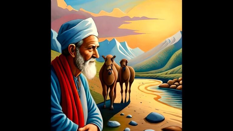 Armenian Parable, drawn by the neural network: the Hospitable Blacksmith.