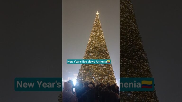 New Year’s Eve views Armenia #armenia #travel #happynewyear #yerevan