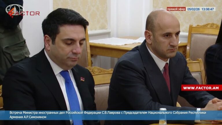 Ալեն Սիմոնյանը` Լավրովին․ Հայաստանը հարցեր ունի ՀԱՊԿ-ի վերաբերյալ, որոնց  պատասխանը չի ստացել